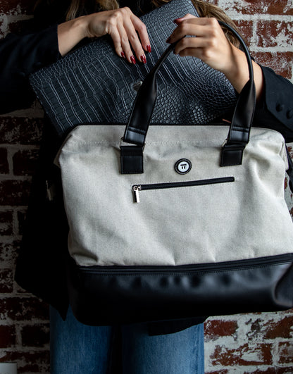 lululemon go getter bag grey PROPS Weekender Bag